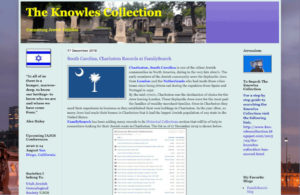 Screenshot of the Knowles Collection blog page